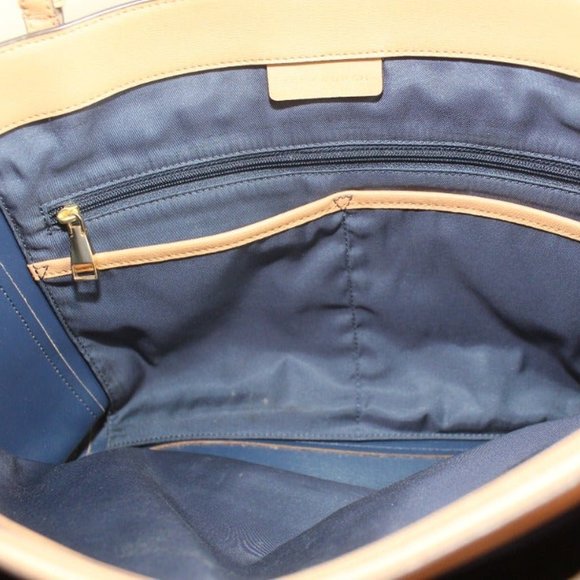TORY BURCH York Saffiano Leather Tote Bag Brown main image 10